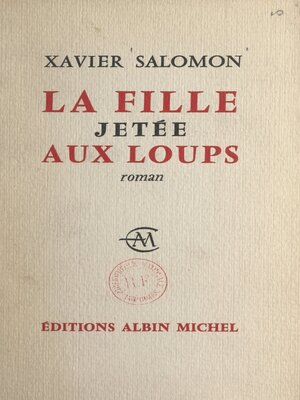 cover image of La fille jetée aux loups